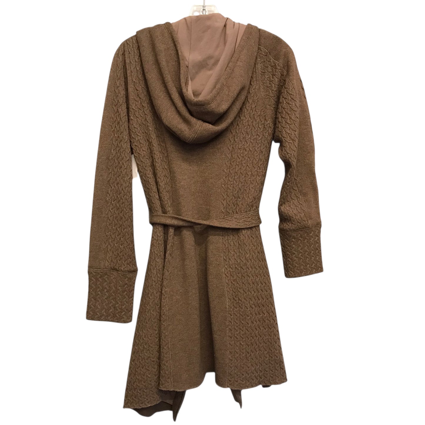 Sweater Cardigan Designer By Ugg In Brown, Size:L