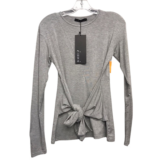 Top Ls By Cmoi In Grey, Size:S