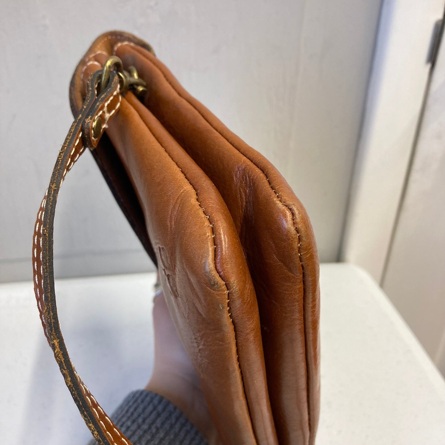 Crossbody Designer By Patricia Nash In Brown, Size:Medium