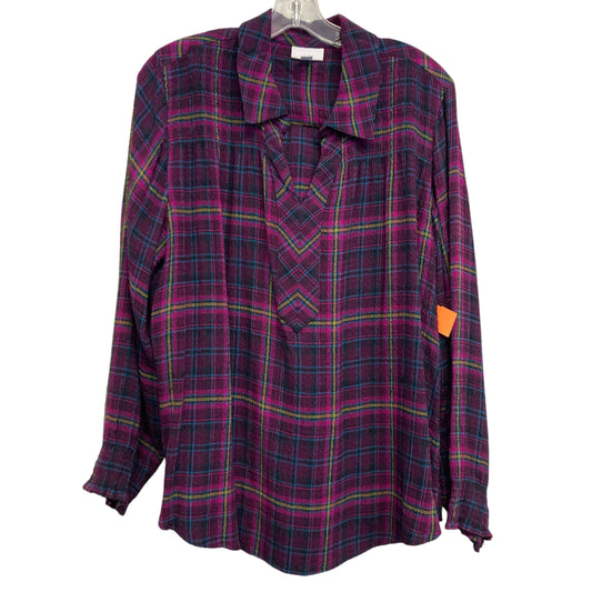 Top Ls By J. Jill In Purple, Size:Xl