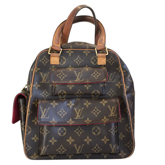 Handbag Luxury Designer By Louis Vuitton In Brown, Size:Medium