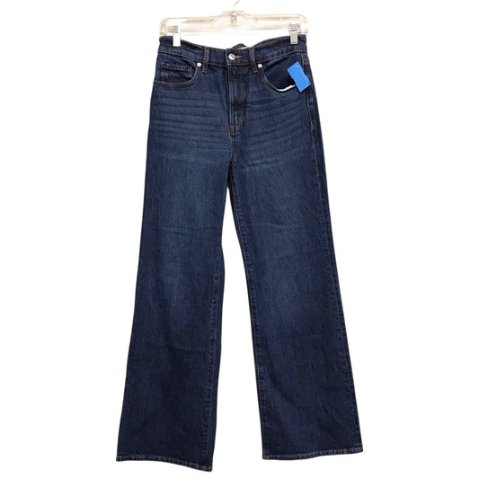 Jeans Boot Cut By Loft In Blue Denim, Size:0