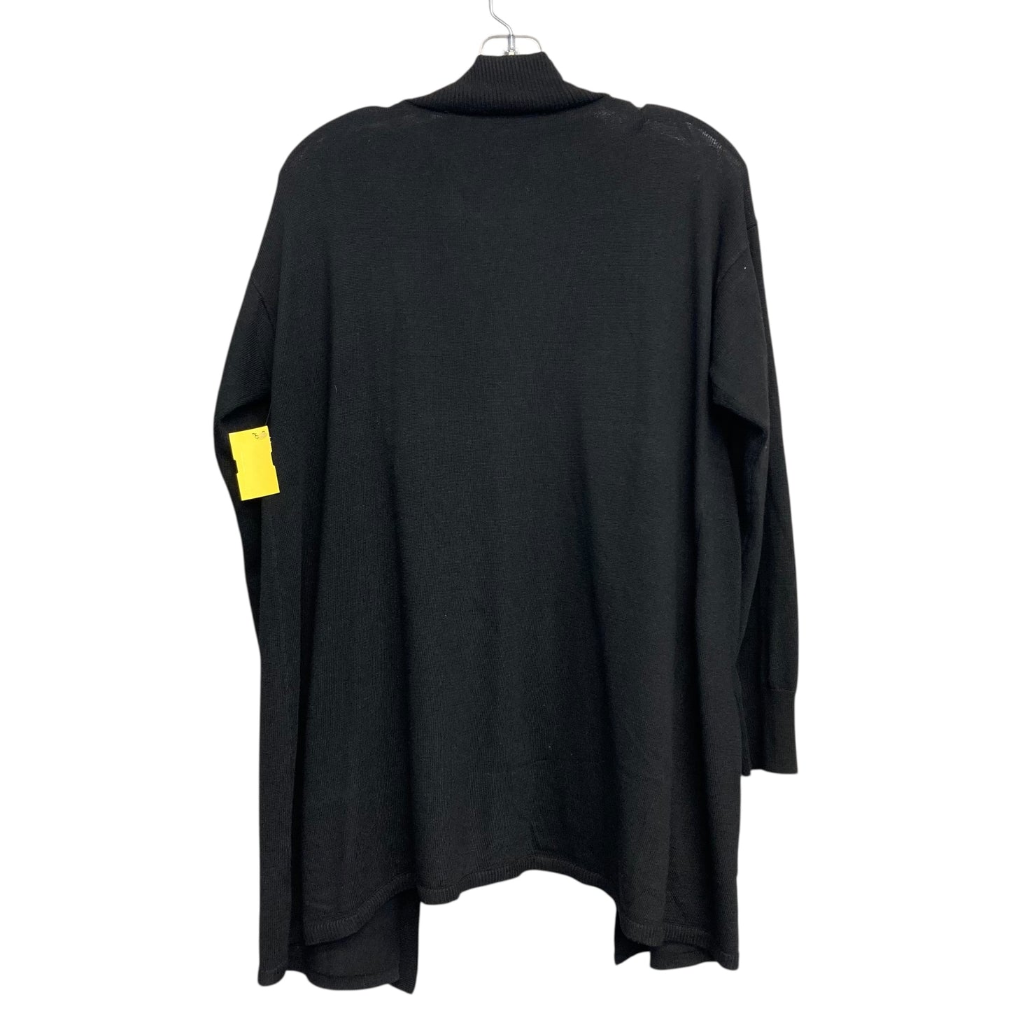 Sweater Cardigan By Gloria Vanderbilt In Black, Size:L