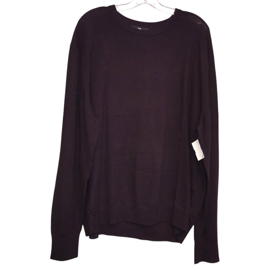 Sweater By Banana Republic In Maroon, Size:1X