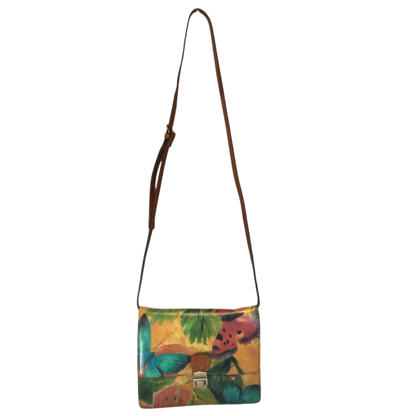 Crossbody Designer By Patricia Nash In Multi, Size:Small
