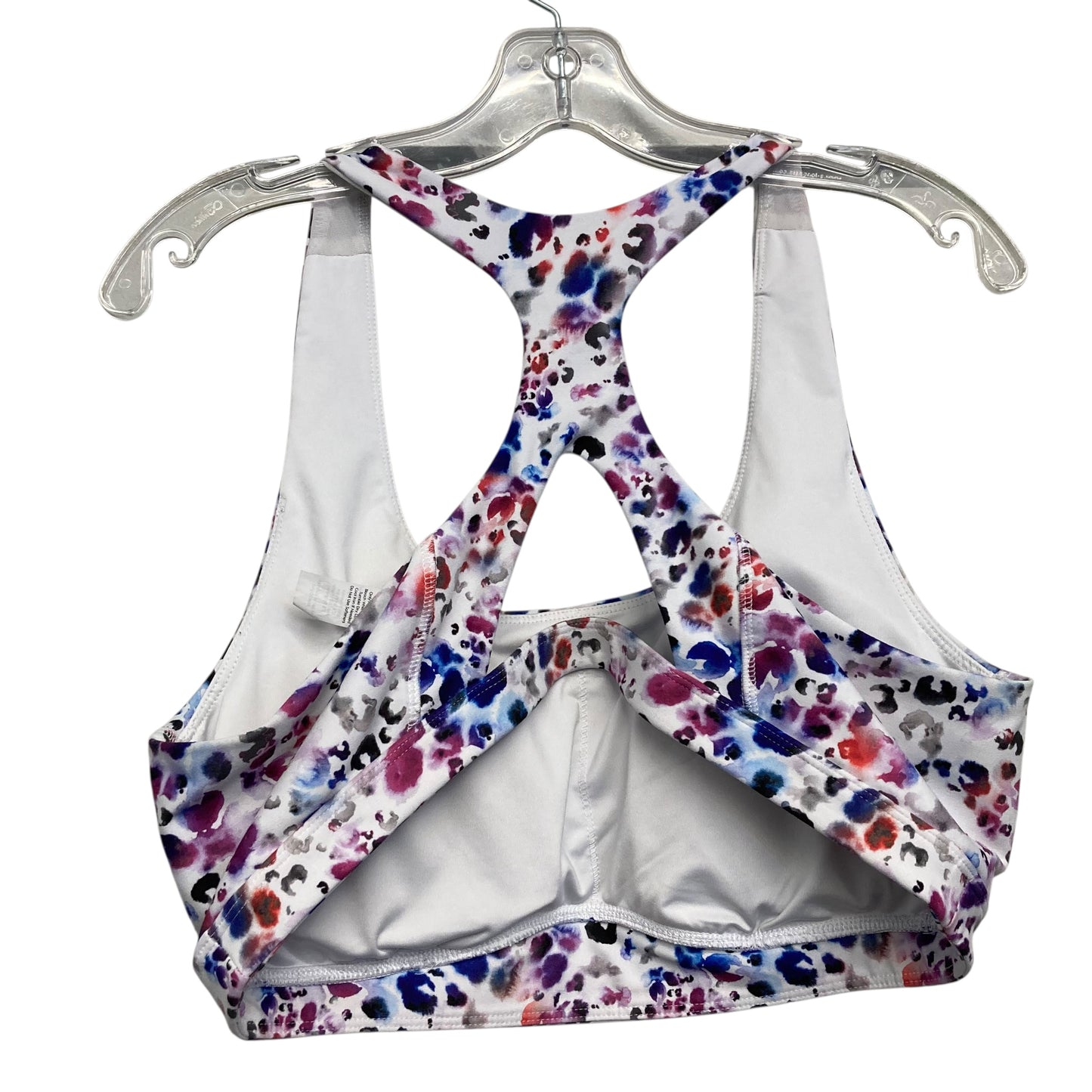 Athletic Bra By Dsg Outerwear In Purple & White, Size:Xl