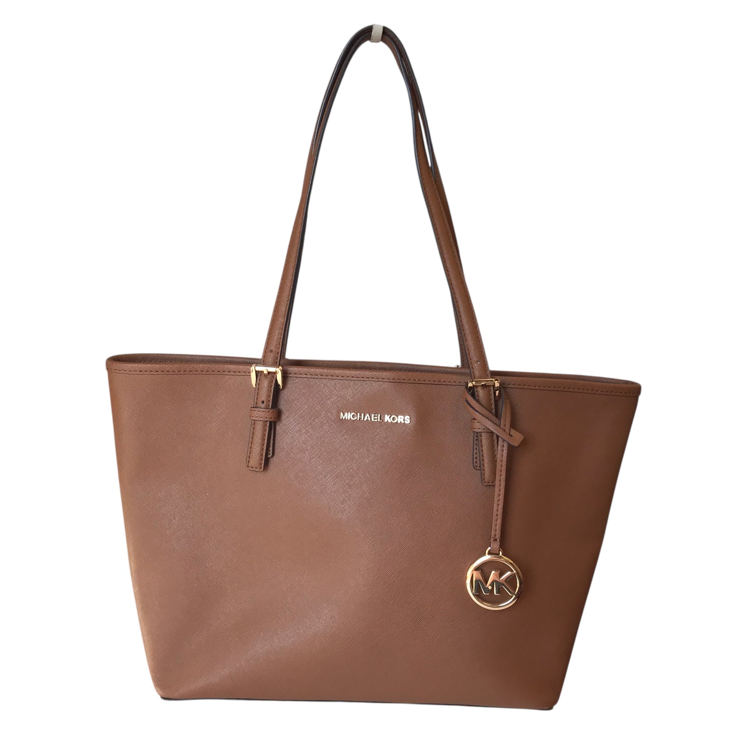 Handbag Designer By Michael Kors In Brown, Size:Large