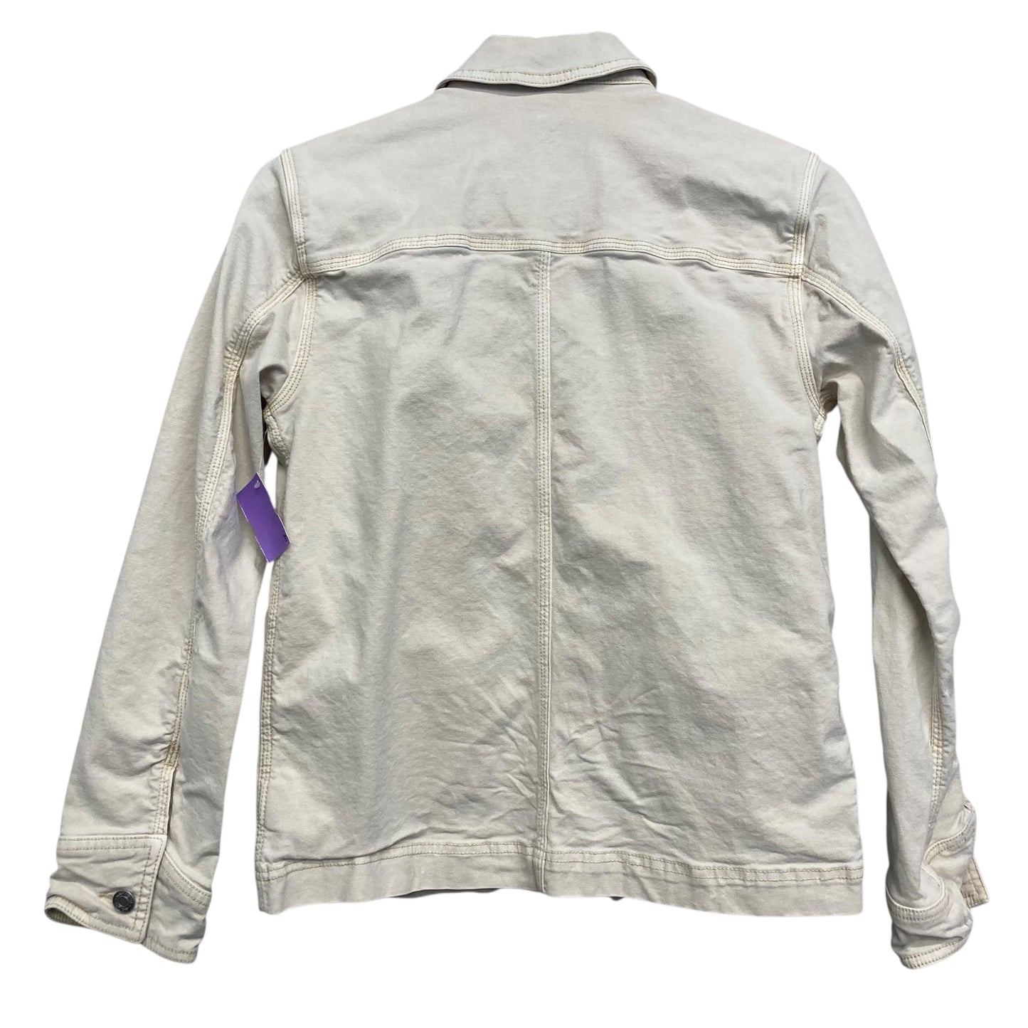 Jacket Denim By Gap In Tan, Size:S
