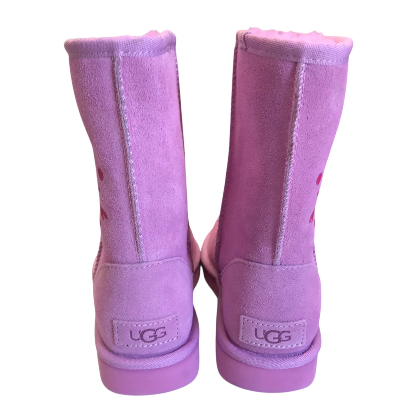 Boots Designer By Ugg In Pink, Size:5