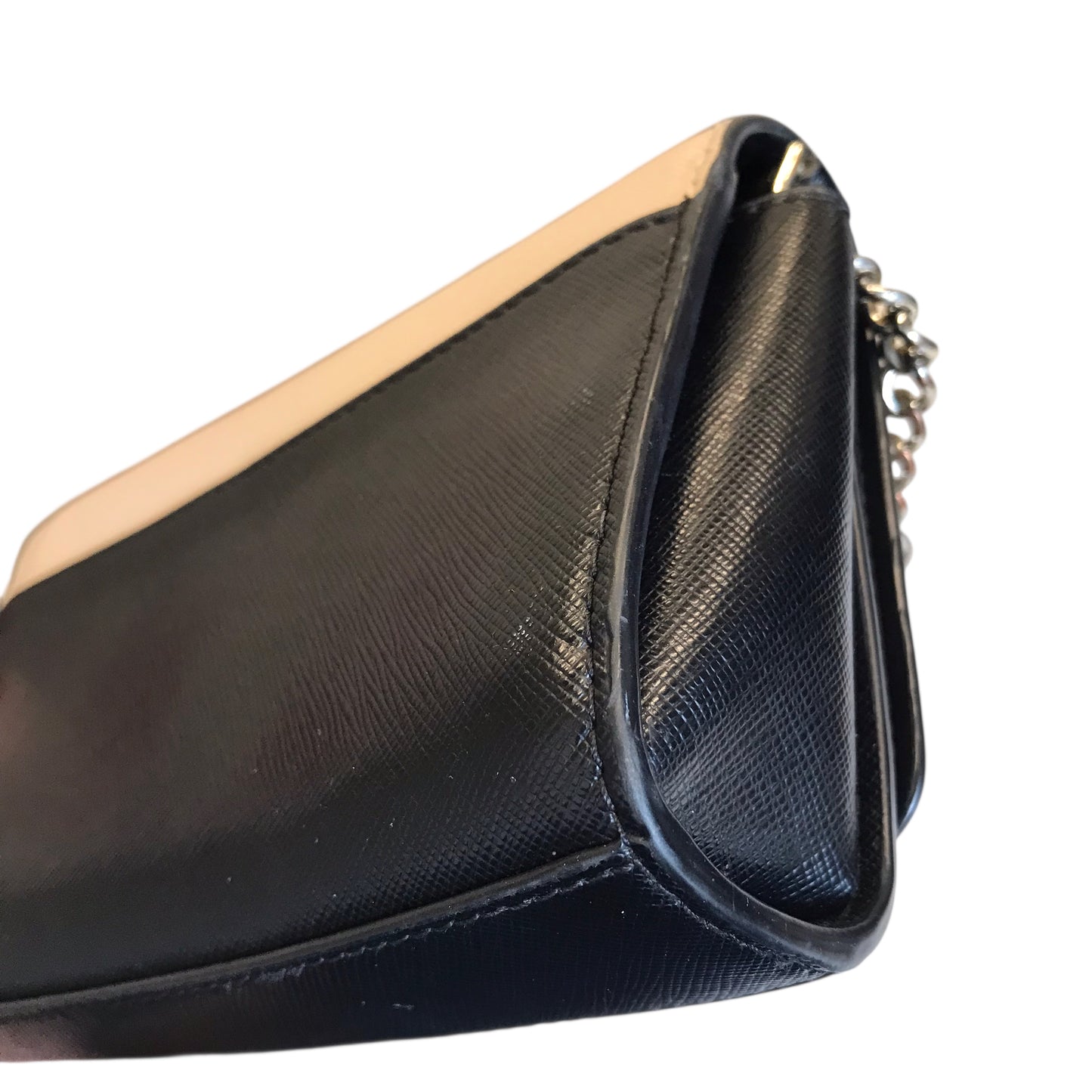 Crossbody Designer By Kate Spade In Black & Tan, Size:Small