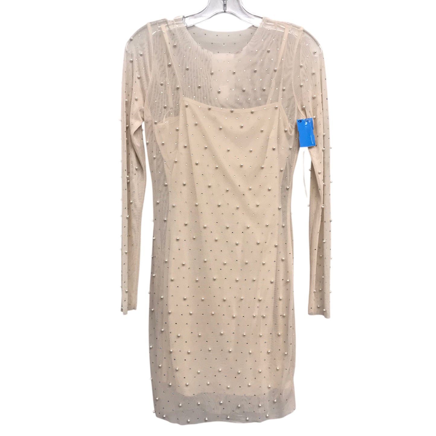 Dress Party Short By Thirty Thirty In Beige, Size:M