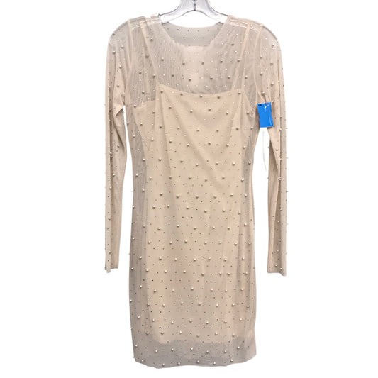 Dress Party Short By Thirty Thirty In Beige, Size:M