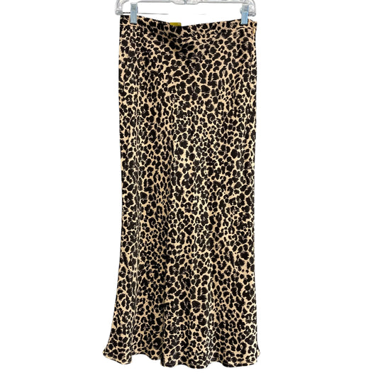Skirt Maxi By Anthropologie In Animal Print, Size:2