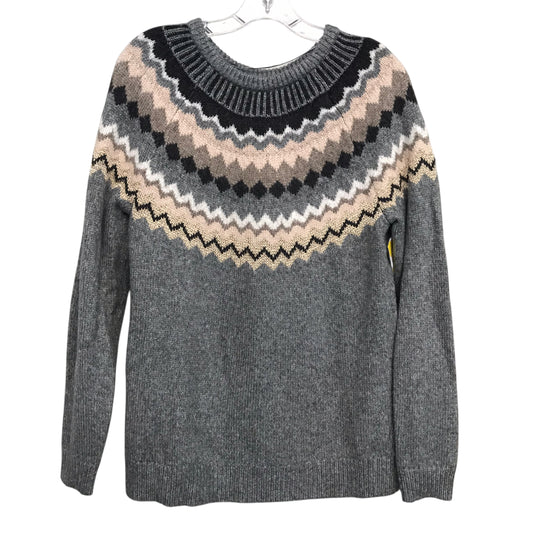 Sweater By Sonoma In Grey & Pink, Size:M