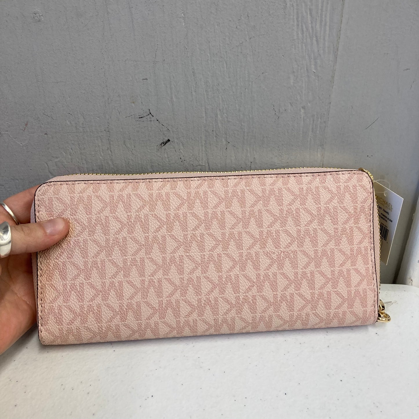 Wristlet Designer By Michael Kors In Pink, Size:Medium