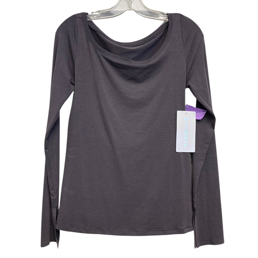 Top Ls Basic By Athleta In Grey, Size:Xs
