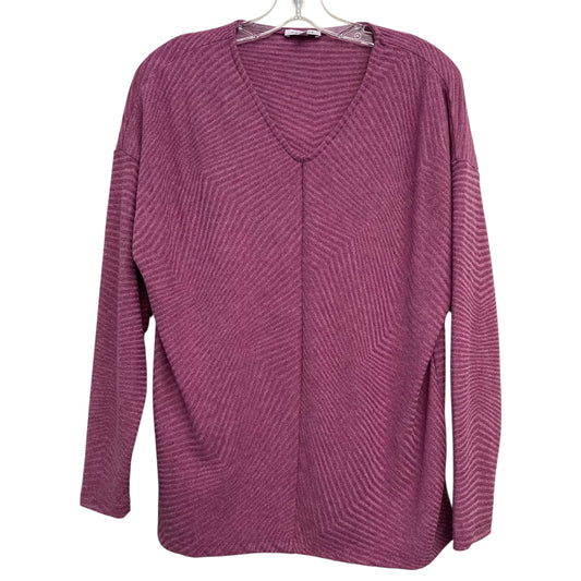 Top Ls By White Birch In Purple, Size:S