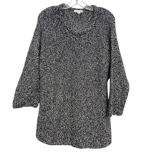 Sweater By Garnet Hill In Black & White, Size:S