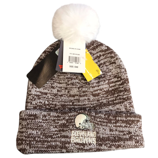 Hat Beanie By Nfl In Brown