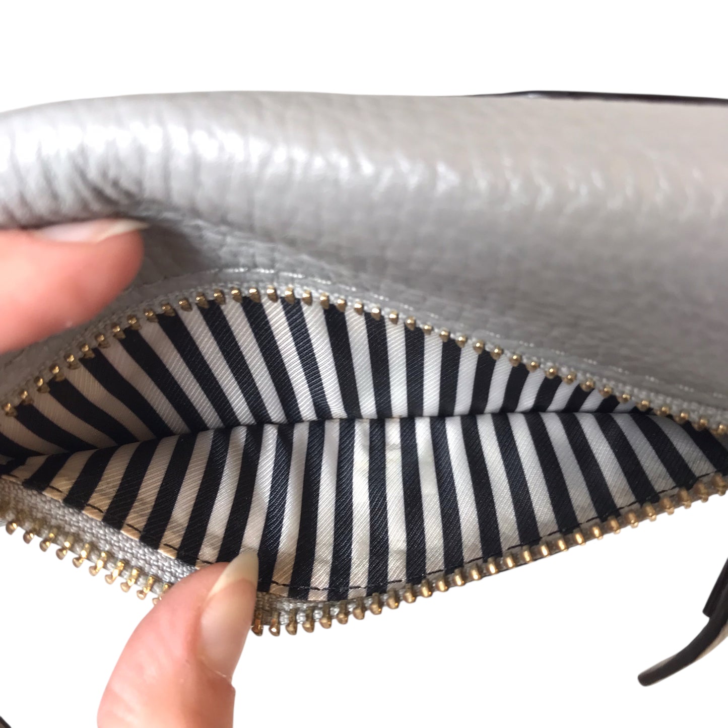 Wallet Designer By Kate Spade In Grey, Size:Medium