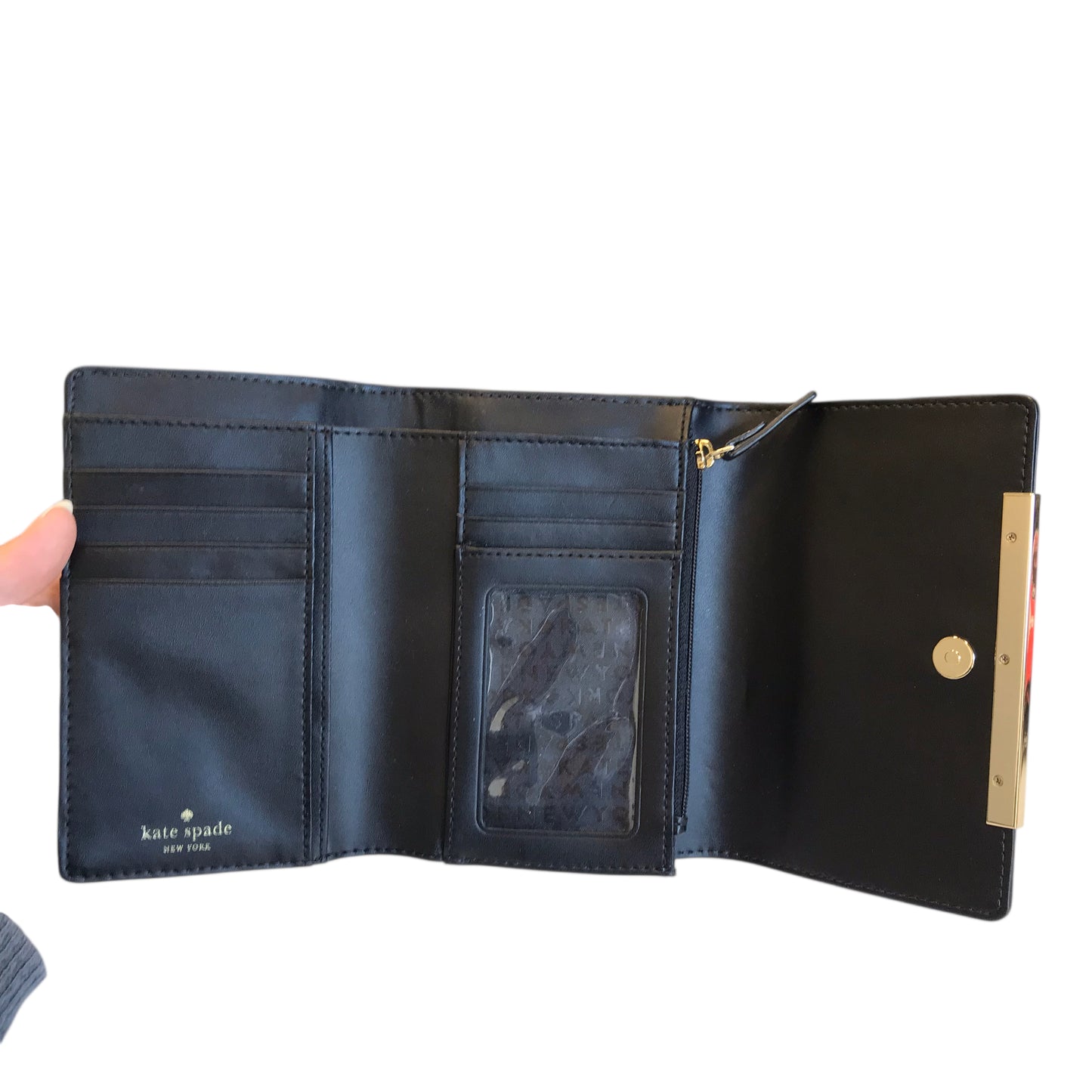 Wallet Designer By Kate Spade In Black, Size:Medium