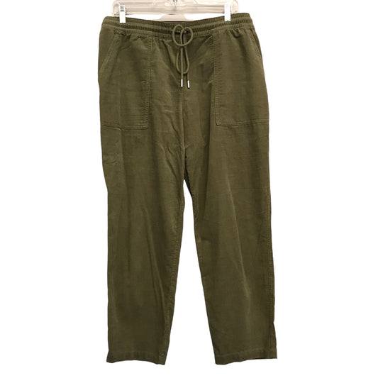 Pants Corduroy By Loft In Green, Size:12