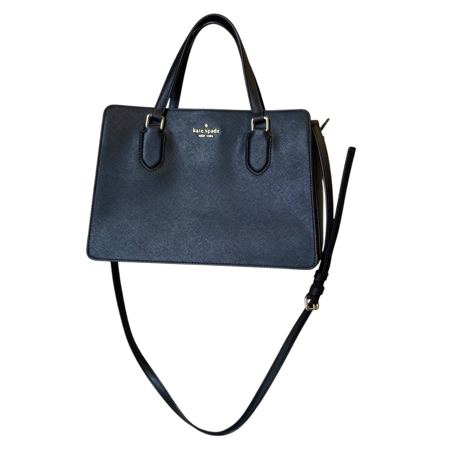 Handbag Designer By Kate Spade In Black, Size:Medium