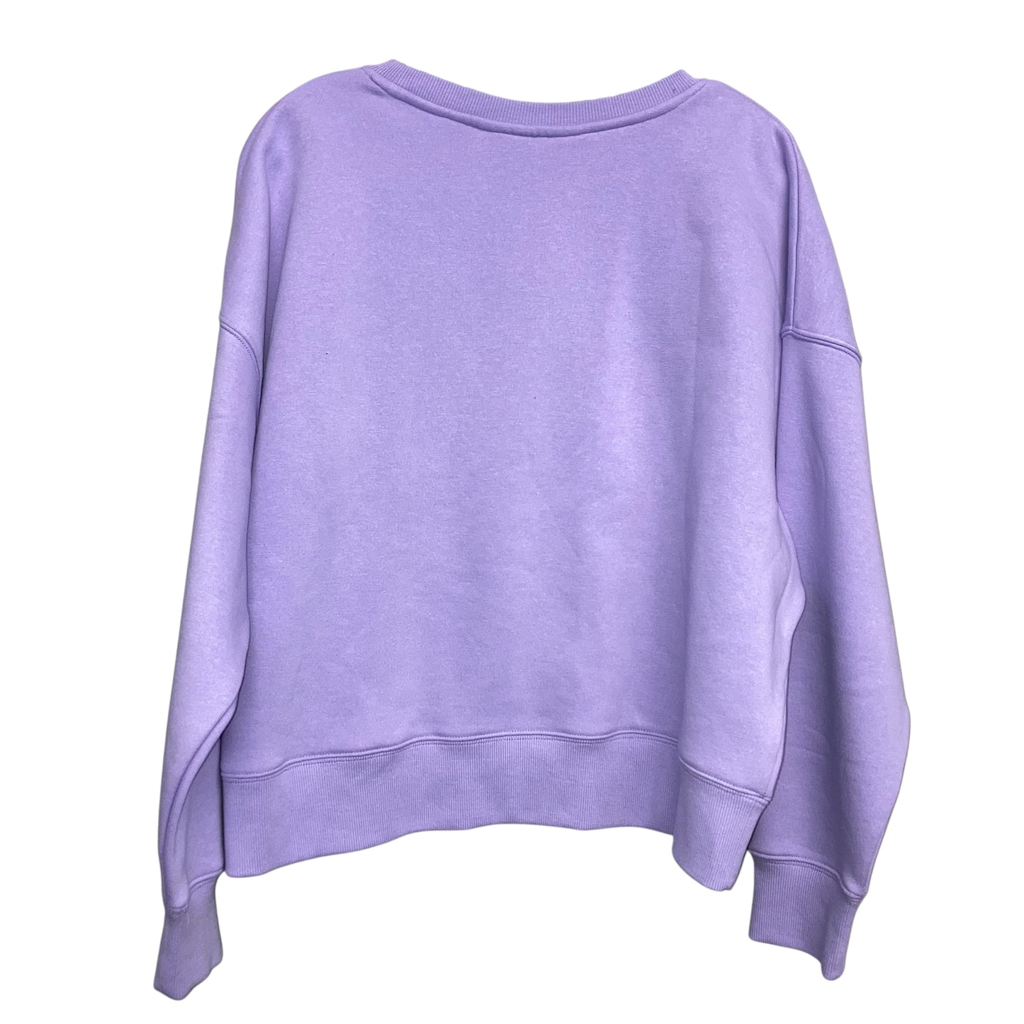 Sweatshirt Crewneck By Fila In Purple, Size:1X