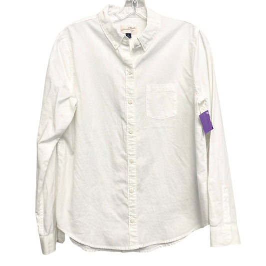 Top Ls By Universal Thread In White, Size:M