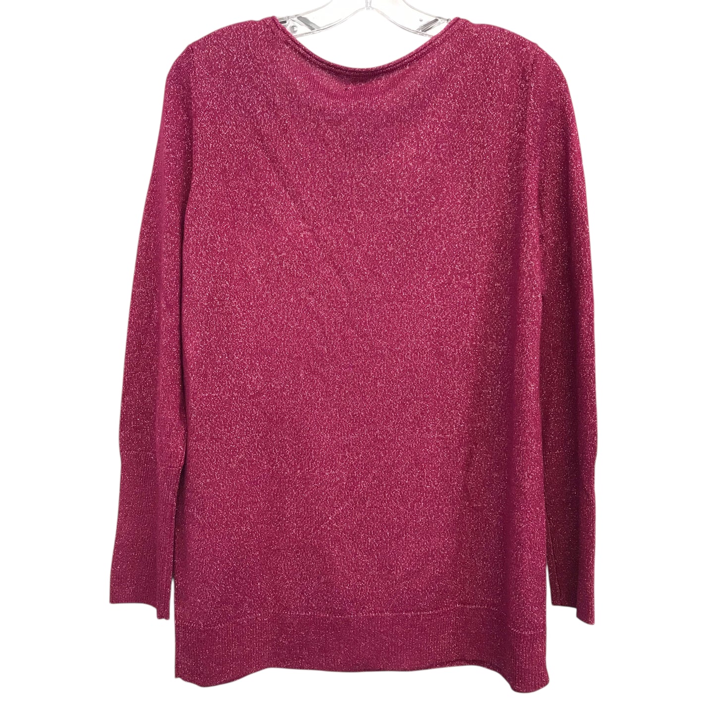 Sweater By Apt 9 In Pink, Size:L