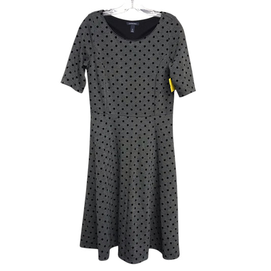 Dress Casual Midi By Lands End In Polkadot Pattern, Size:S
