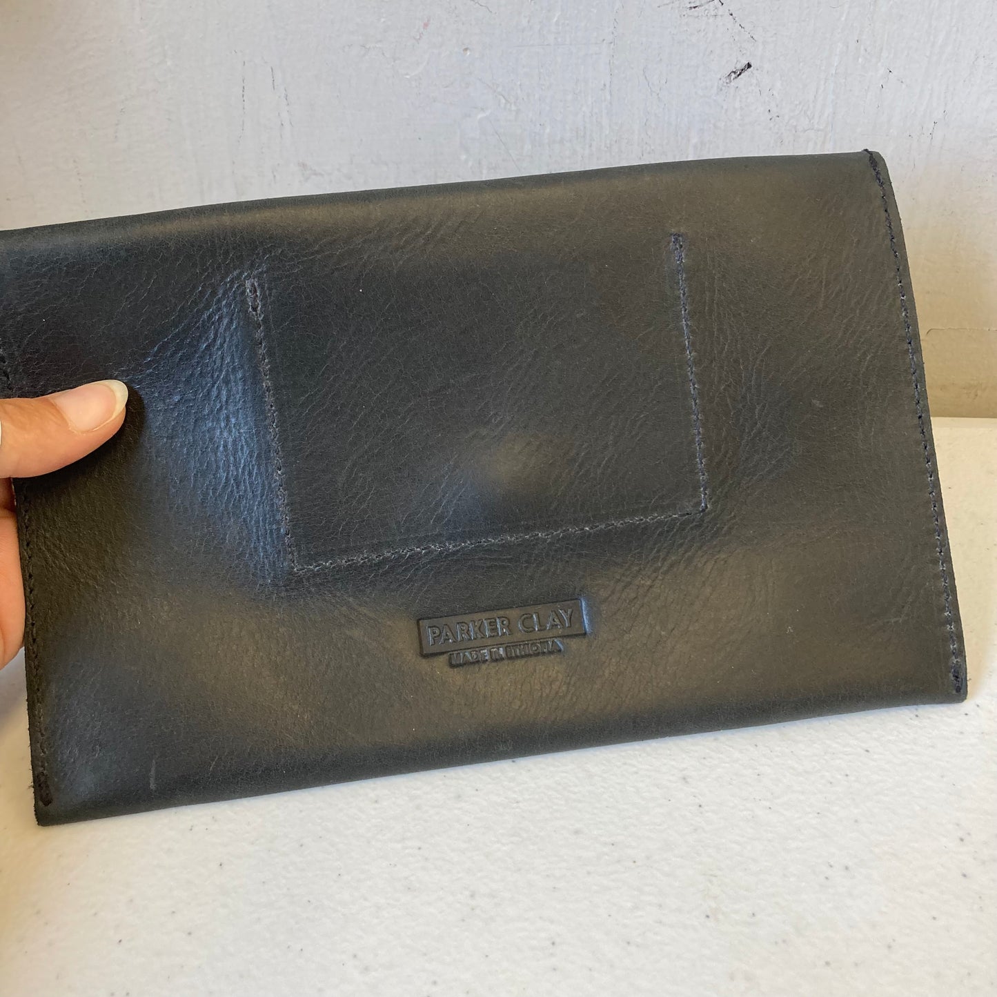 Wallet By Parker Clay In Black, Size:Medium