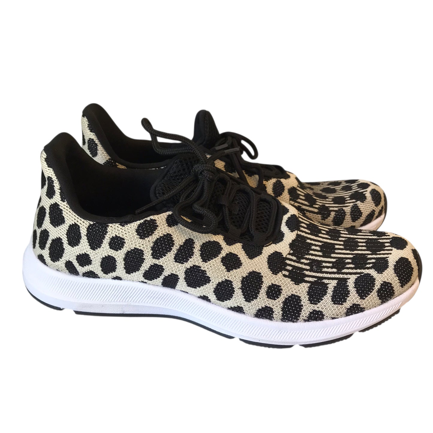 Shoes Sneakers By Athletic Works In Black & Tan, Size:8