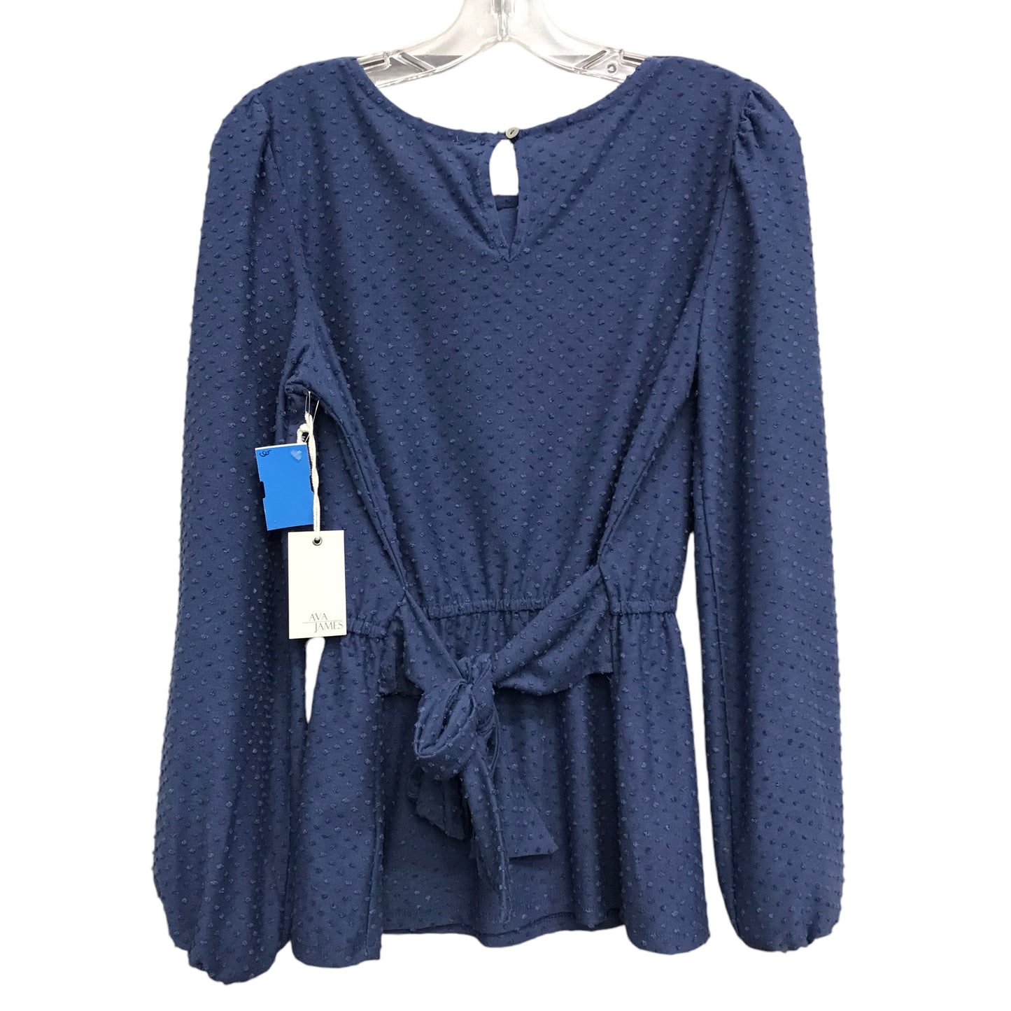 Top Ls By Ava James In Blue, Size:M