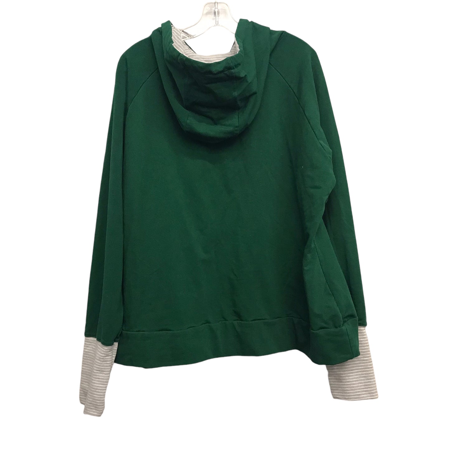 Top Ls By 7 Degrees In Green, Size:4X