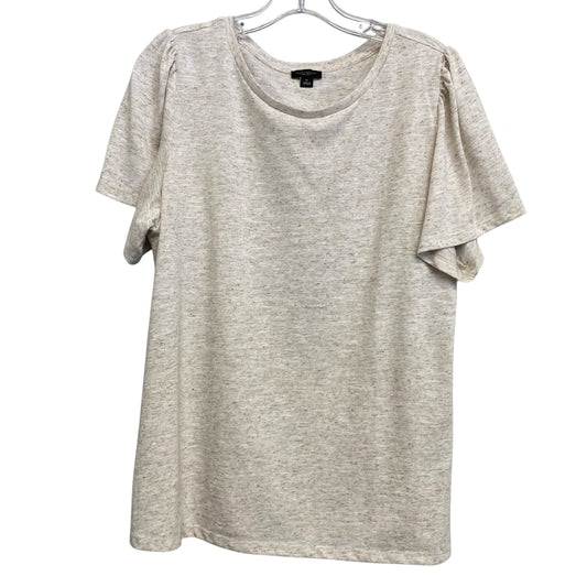 Top Ss By Ann Taylor In Beige, Size:Xl
