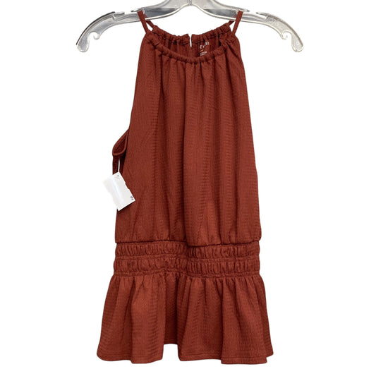 Top Sleeveless By Nine West In Red, Size:M
