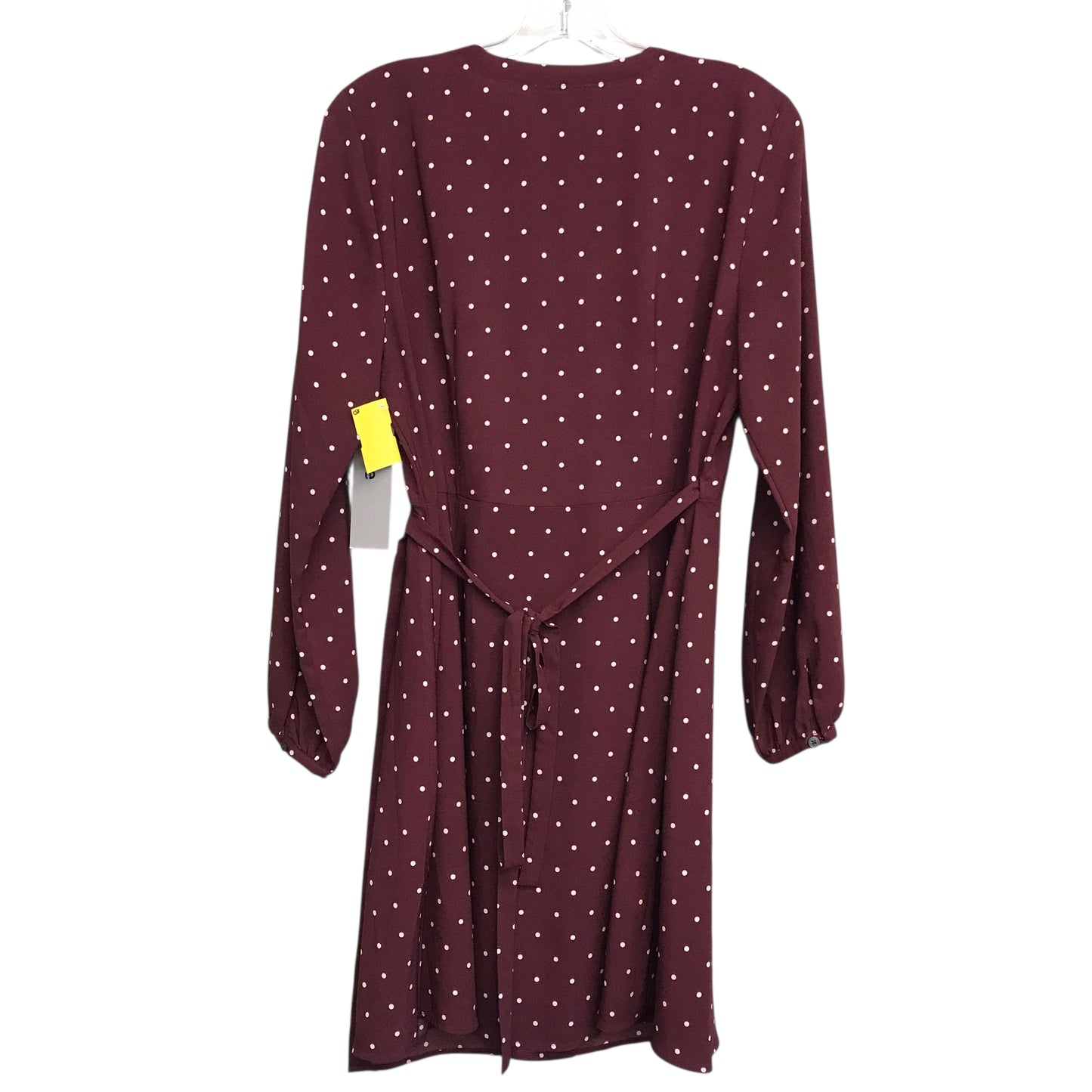 Dress Work By Loft In Polkadot Pattern, Size:Mp
