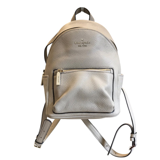 Backpack Designer By Kate Spade In Beige, Size:Small