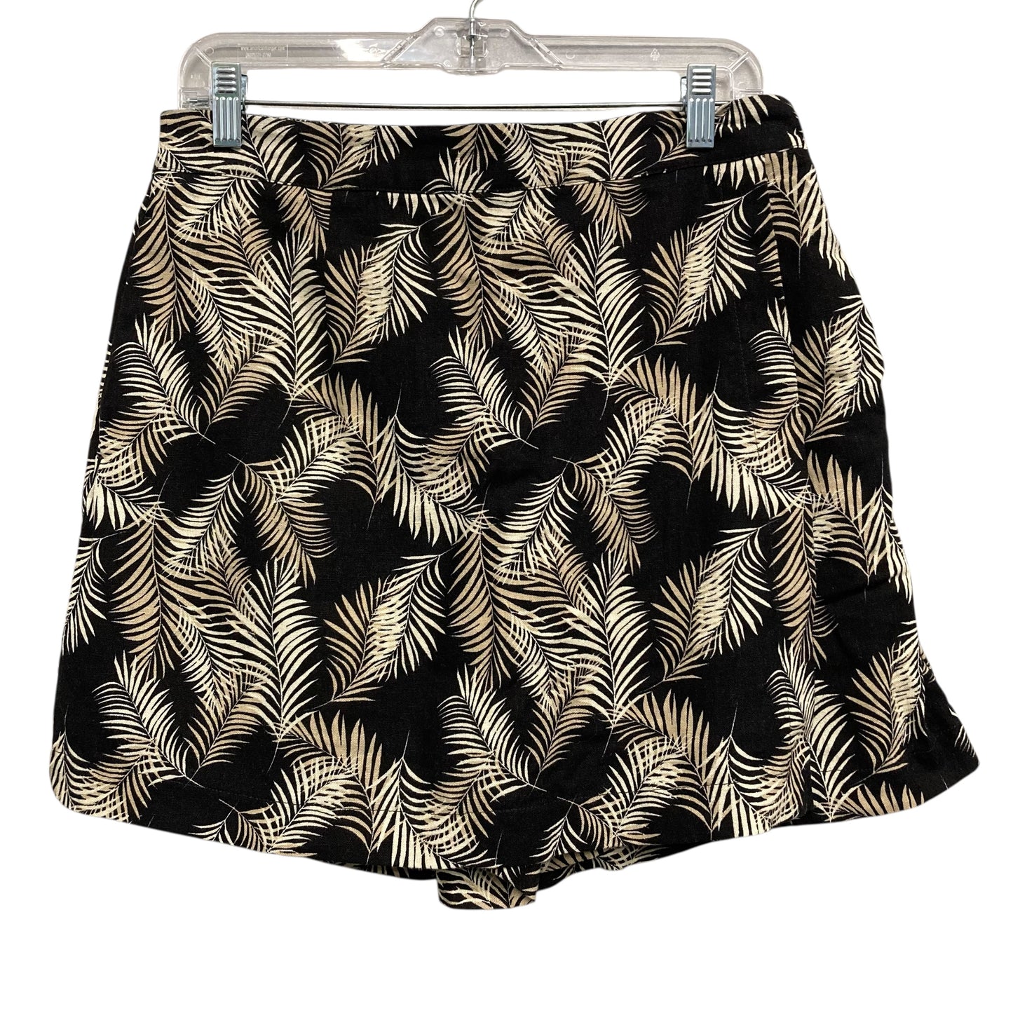Skort By Ellen Tracy In Black & Cream, Size:8