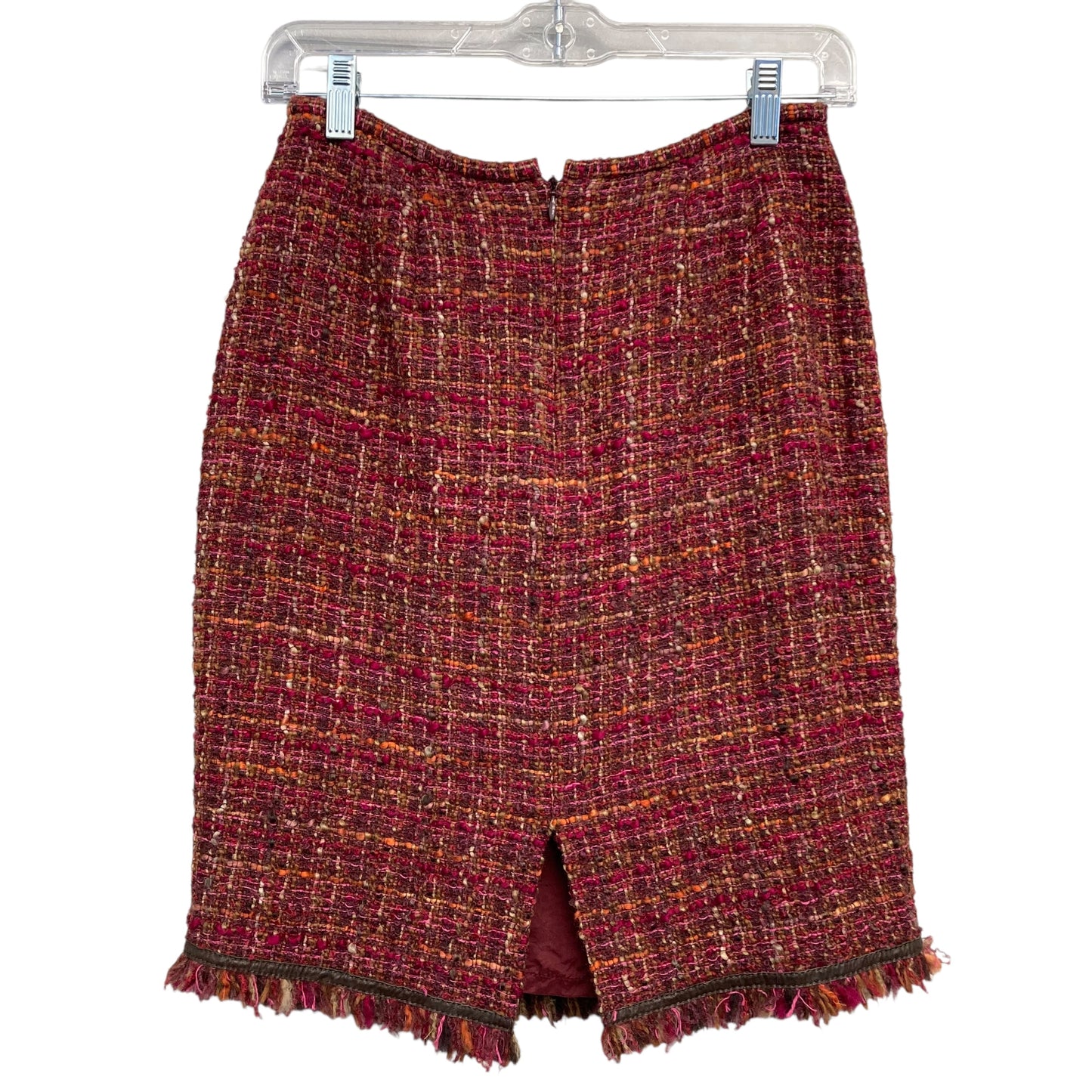 Skirt Designer By Lafayette 148 In Red, Size:6