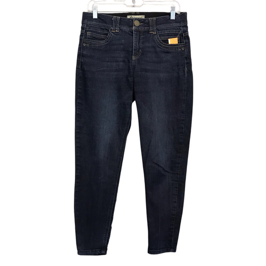 Jeans Straight By Democracy In Blue Denim, Size:6