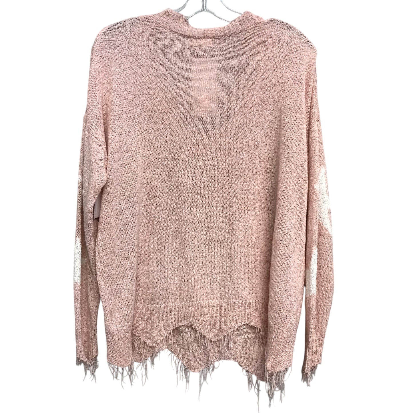 Sweater By Main Strip In Pink, Size:L