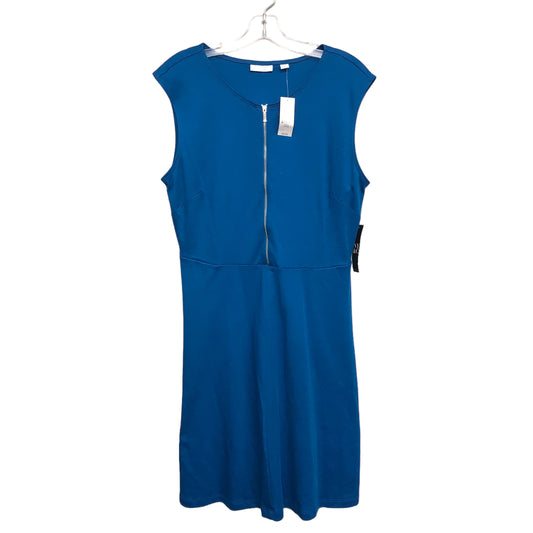 BLUE DRESS WORK by NEW YORK AND CO Size:L