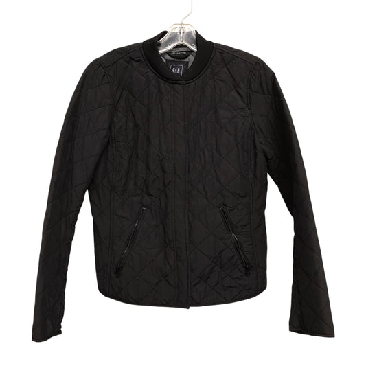 Jacket Puffer & Quilted By Gap In Black, Size:M