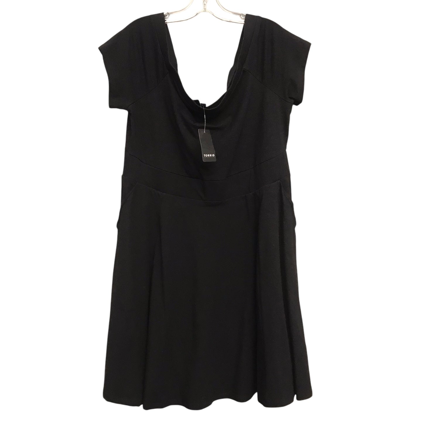Dress Work By Torrid In Black, Size:1X