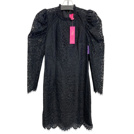 Dress Designer By Lilly Pulitzer In Black, Size:Xs