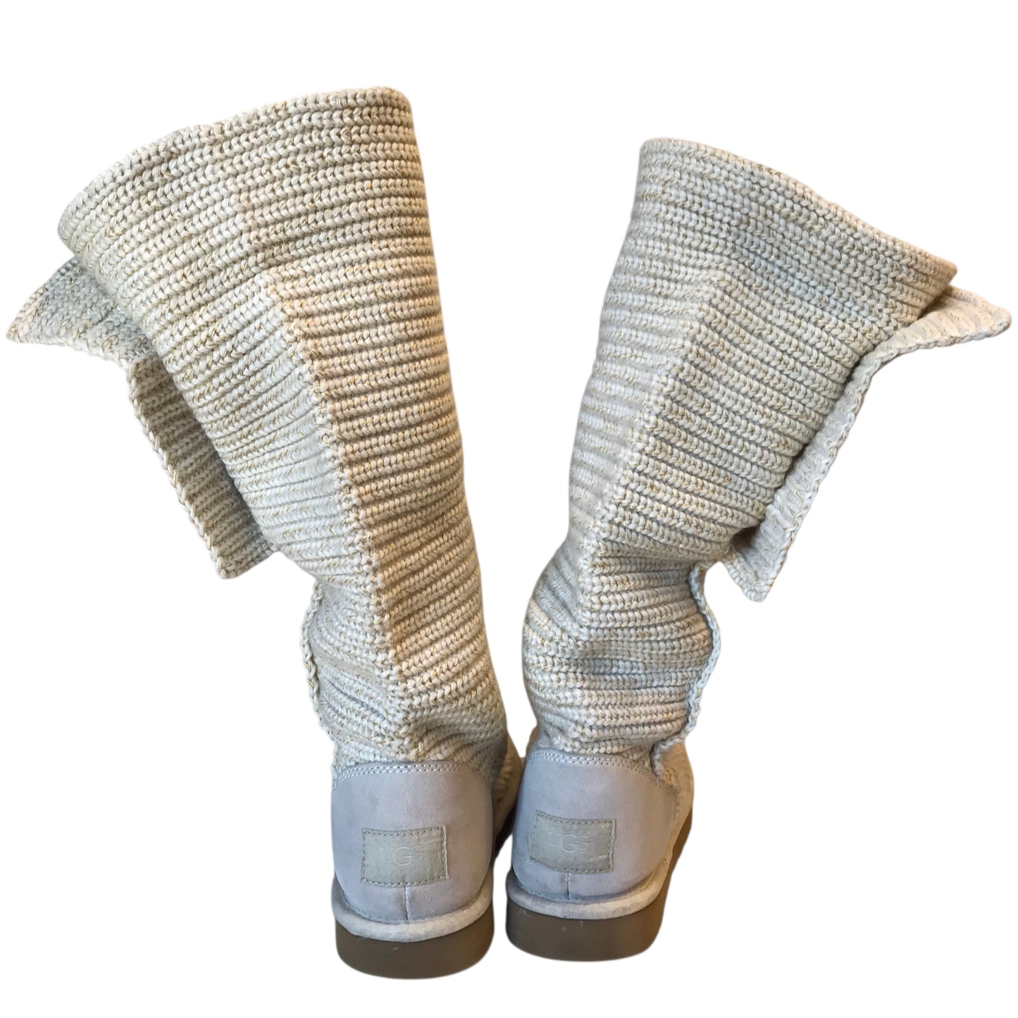 Boots Designer By Ugg In Cream, Size:11
