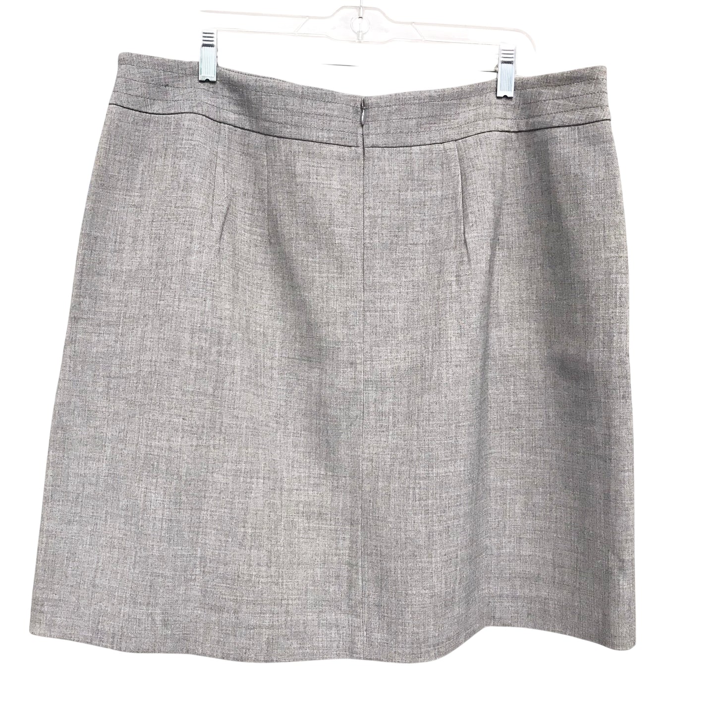 Skirt Mini & Short By Loft In Grey, Size:16