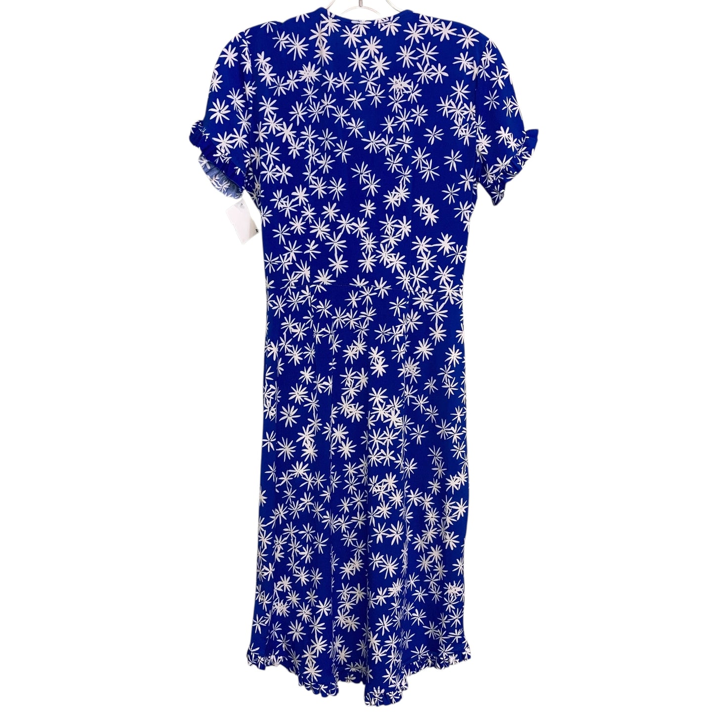 Dress Casual Short By London Times In Blue & White, Size:S